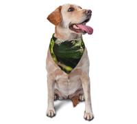 A thinking green iguana Stylish Pet Scarf for Dogs