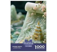 A Thousand Li of Rivers And Mountains, 1000-piece Jigsaw Puzzle, Captivating And Challenging Hobby, Perfect for Home Decoration Or Keepsakes, Suitable for Ages 12+, 38x26cm/1000pcs