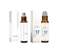 A Thousand Roses Natural Teething Roller & Relief Oil - All-Natural Baby Teething Relief for Discomfort, Soothing Teething Pain, Gentle and Safe (2pcs)
