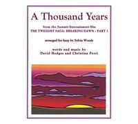 Hal Leonard A Thousand Years (Twilight Saga: Breaking Dawn Part 1) Arranged for Harp