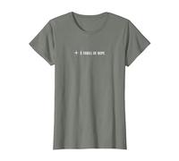 A Thrill of Hope - O Holy Night Christian T-Shirt, Women, Olive Heather, Medium