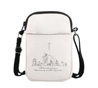A Thrill Of Hope The Weary World Rejoices Crossbody Bag Christian Jesus Gift Nativity Scene Handbag Jesus Nativity Gift (CB, A Thrill Mini-PY2)