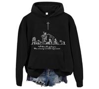 A Thrill Of Hope The Weary World Rejoices Hoodie A Thrill Of Hope Sweatshirt Christian Shirts Unisex Black