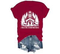 A Thrill of Hope The Weary World Rejoices Shirt Christian Christmas Shirts for Women Men