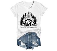 A Thrill of Hope The Weary World Rejoices Shirt Christian Christmas Shirts for Women Men