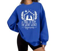 A Thrill Of Hope The Weary World Rejoices Sweatshirt, A Thrill Of Hope Shirt, Christian Sweatshirts For Women
