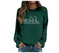 A Thrill Of Hope The Weary World Rejoices Sweatshirt, A Thrill Of Hope The Weary World Rejoices, Unisex Sweatshirt Jumpers for Women Uk Hoodies for Women Uk Sweatshirts for Women Uk Green