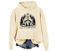 A Thrill Of Hope The Weary World Rejoices Sweatshirt Hoodie Christian Christmas Sweatshirts For Women Men