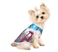 a Thrill Seeker Pet Breathable Sleeveless T-shirt M for Small Dogs and Cats Soft, Lightweight, Stylish