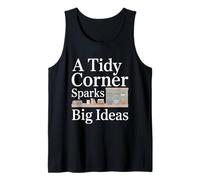 A Tidy Corner Sparks Big Ideas Home Organizer Tank Top