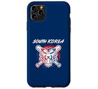 A Tiger With Crossed Baseball Bats South Korea Pride Case for iPhone 11 Pro Max