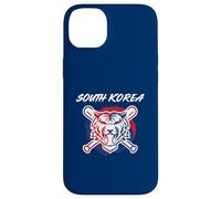 A Tiger With Crossed Baseball Bats South Korea Pride Case for iPhone 14 Plus