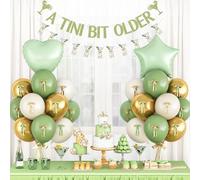 A Tini Bit Older Birthday Decorations Glitter Sage Green Gold Balloon Set Star Heart Foil Balloons Martini Glasses Bunting Banner Garland Cocktail Night Bachelorette Bridal Shower Party Bar Girl Women