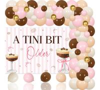 A Tiny Bit Older Birthday Espresso Martini Decoration Pink A Tiny Bit Older Backdrop Coffee Martini Balloon Garland Arch Coffee Cocktail Birthday Decor for Bar Bday Party