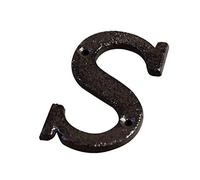 A To Z, 0 To 9 Metal Letters Numbers, 7.5cm Cast Iron Door Number DIY Alphabet Sign, Home Cafe Wall House Address Number Plate With Screw(S)