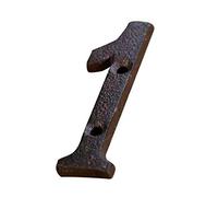A To Z, 0 To 9 Metal Letters Numbers, 7.5cm Cast Iron Door Number DIY Alphabet Sign, Home Cafe Wall House Address Number Plate With Screw(1)