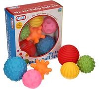 A to Z 61017 My First Baby Multi Textured Sensory Soft Balls, Colour (Multi, 4-Pack)