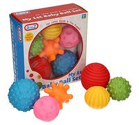 A to Z 61017 My First Baby Multi Textured Sensory Soft Balls, multicolor