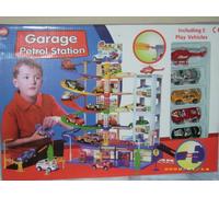 A to Z 7287 Garage and Petrol Station Playset, 4 level garage