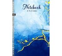 a to z Alphabetical Notebook A5: Blank Recipe Book & Kitchen Organizer | A-Z Lined Journal with Printed Tabs to Index Family Favorites | Floral Cover