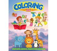 "A to Z Animal Coloring Book for Kids" Fun and Educational Animal Coloring Pages from Alligator to Zebra