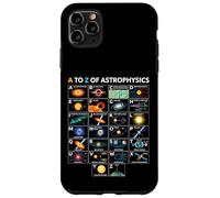 A to Z Astrophysics Space Science Concepts Learning Chart Case for iPhone 11 Pro Max