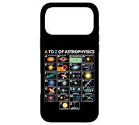 A to Z Astrophysics Space Science Concepts Learning Chart Case for iPhone 17 Pro Max