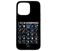 A to Z Astrophysics Space Science Concepts Study Chart Case for iPhone 15 Pro Max