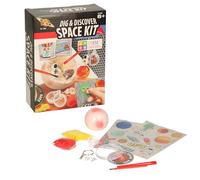 A to Z Dig & Discover Space Kit, STEM Educational Toy, Age 6+, Includes Planet Mars Excavation, Slime, Stickers, Keychain