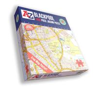 A to Z Map of Blackpool 1000 Piece Jigsaw