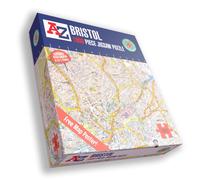 A to Z Map of Bristol 1000 Piece Jigsaw