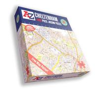 A to Z Map of Cheltenham 1000 Piece Jigsaw
