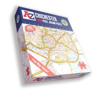 A to Z Map of Chichester 1000 Piece Jigsaw
