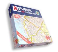 A to Z Map of Plymouth 1000 Piece Jigsaw