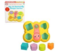 A to Z My 1st Butterfly Shape Sorter, Educational Toy for 12+ Months, 20 x 16 cm