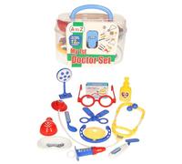 A to Z My 1st Doctor Set, 12 Pieces Medical Play Kit with Carrying Case, Educational Pretend Play Toy