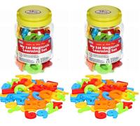 A to Z My 1st Magnetic Learning Set, 58 Letters and Numbers, Educational Toy for Children 36+ Months (Pack of 2)