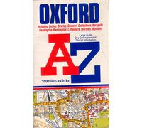 A. to Z. Street Atlas of Oxford: 1m-3.75"
