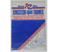 A. to Z. Street Plan of Kingston-upon-Thames: 3m-1"
