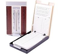 A to Z Telephone Address Book A-Z Index Hard Back Cover with Pen A5 Address Book Home Office Work & Quality Silver Ball Pen Set (Retro Flip Open A-Z Address Book)