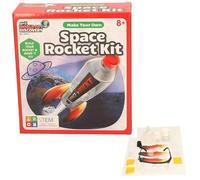 A to Z World of Discovery Space Rocket Kit, STEM Educational DIY Rocket Building Set, Ages 8+