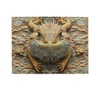 A Toad That Blends With The Background Wall Wooden Puzzle 500 Piece Jigsaw Puzzle for Adults Challenging Puzzle for Game Size 15"x20.4"