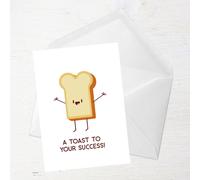 A Toast To Your Success! Greetings Card - Standard Card