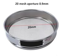 A tool the 20cm Stainless Steel Test Sieve tailored to meet diverse testing needs effectively (20 Mesh)