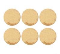 A Touch of Elegance Six Piece Design Placemat Set Made from Environmentally Friendly Materials (Light khaki)