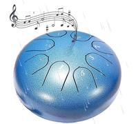 A Touch Of Nature - Our 6-Inch Garden Rain Drum With Steady And Soothing Rain Sounds(Blue)