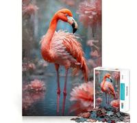 A Touch of Pink Hard Jigsaw Puzzle for Adults 1000 Pieces Serene Game Creative Craft Real Challenge Perfect Decor (50x75cm)