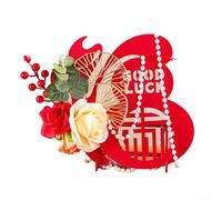 A Touch of Tradition Hang this Beautiful FU Character Decoration on Your Front Door (A)