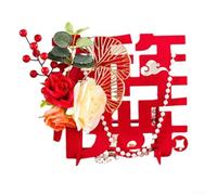 A Touch of Tradition Hang this Beautiful FU Character Decoration on Your Front Door (B)