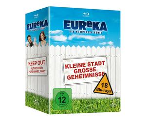A TOWN CALLED EUREKA: The Complete Series 1 2 3 4 5 / NEW Region B Blu-Ray